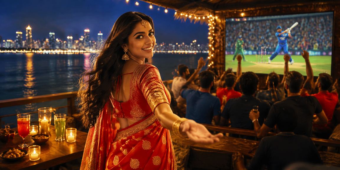 Indian player logging into blpa19 on mobile with cricket imagery